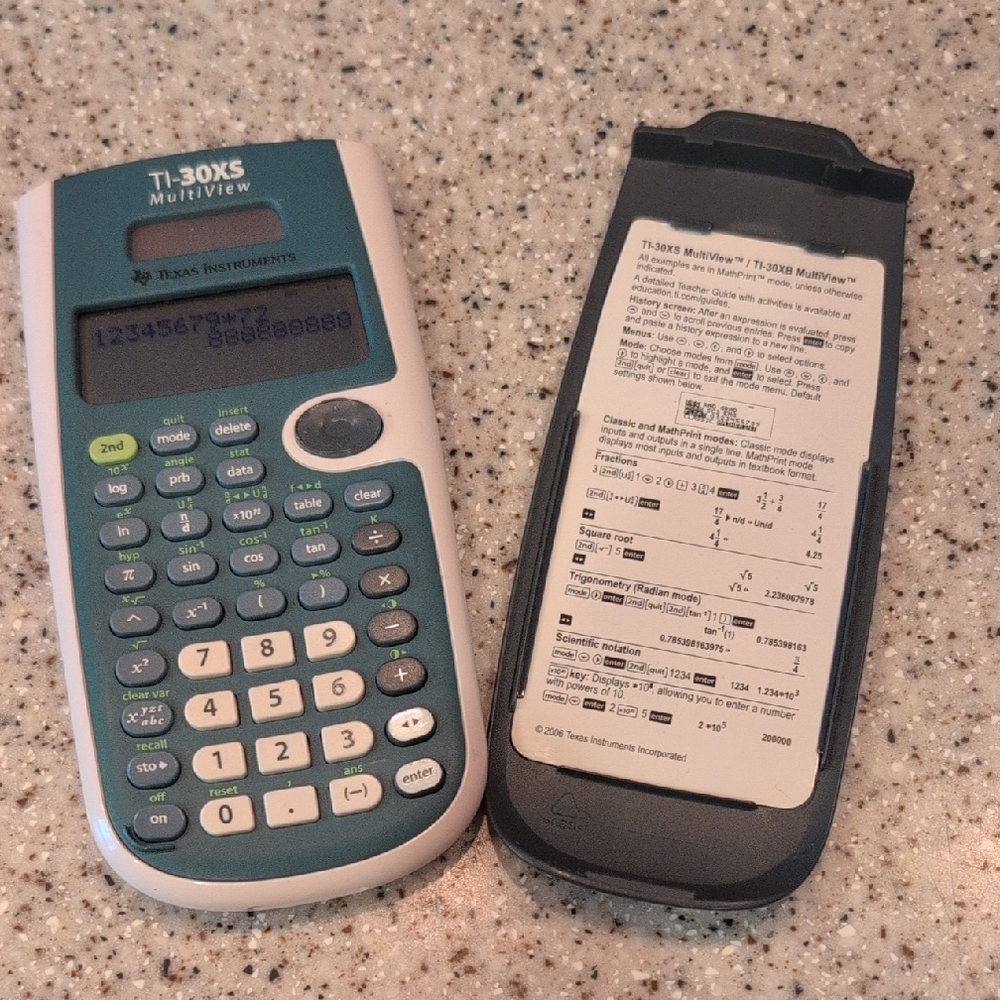 Texas Instrents TI-30XS MultiView Calculator